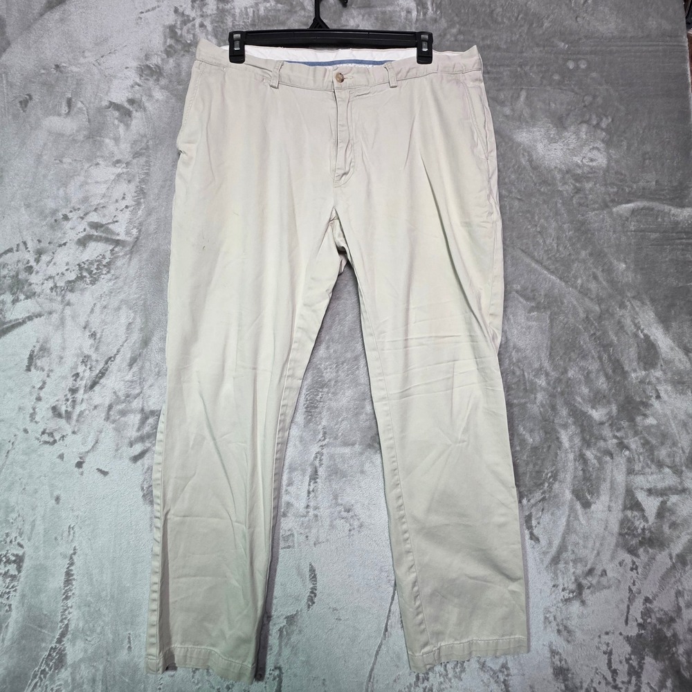 Polo Ralph Lauren Relaxed Fit Khaki Chino Pants Mens 38x32 Tan Cotton Twill